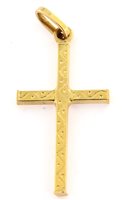 Pendente Forever Gioielli Donna Pendente Croce in Oro FGCI00057 - FGCI00057